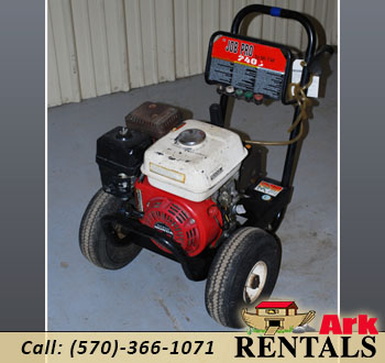 2400 PSI Pressure Washer for rent.