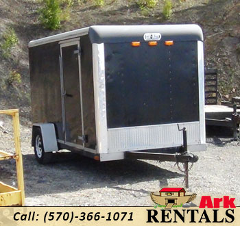 Trailer – Enclosed – 6’ x 12’ for rent.