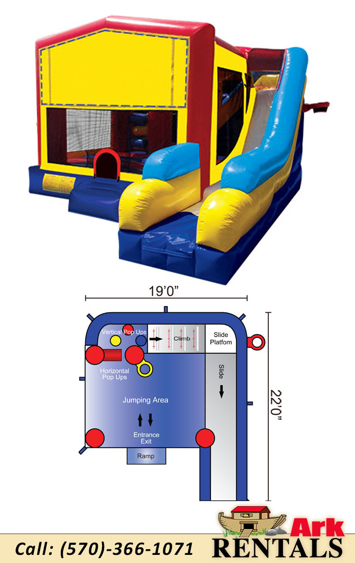Inflatable Rides & Bounce Houses - C7 Combo